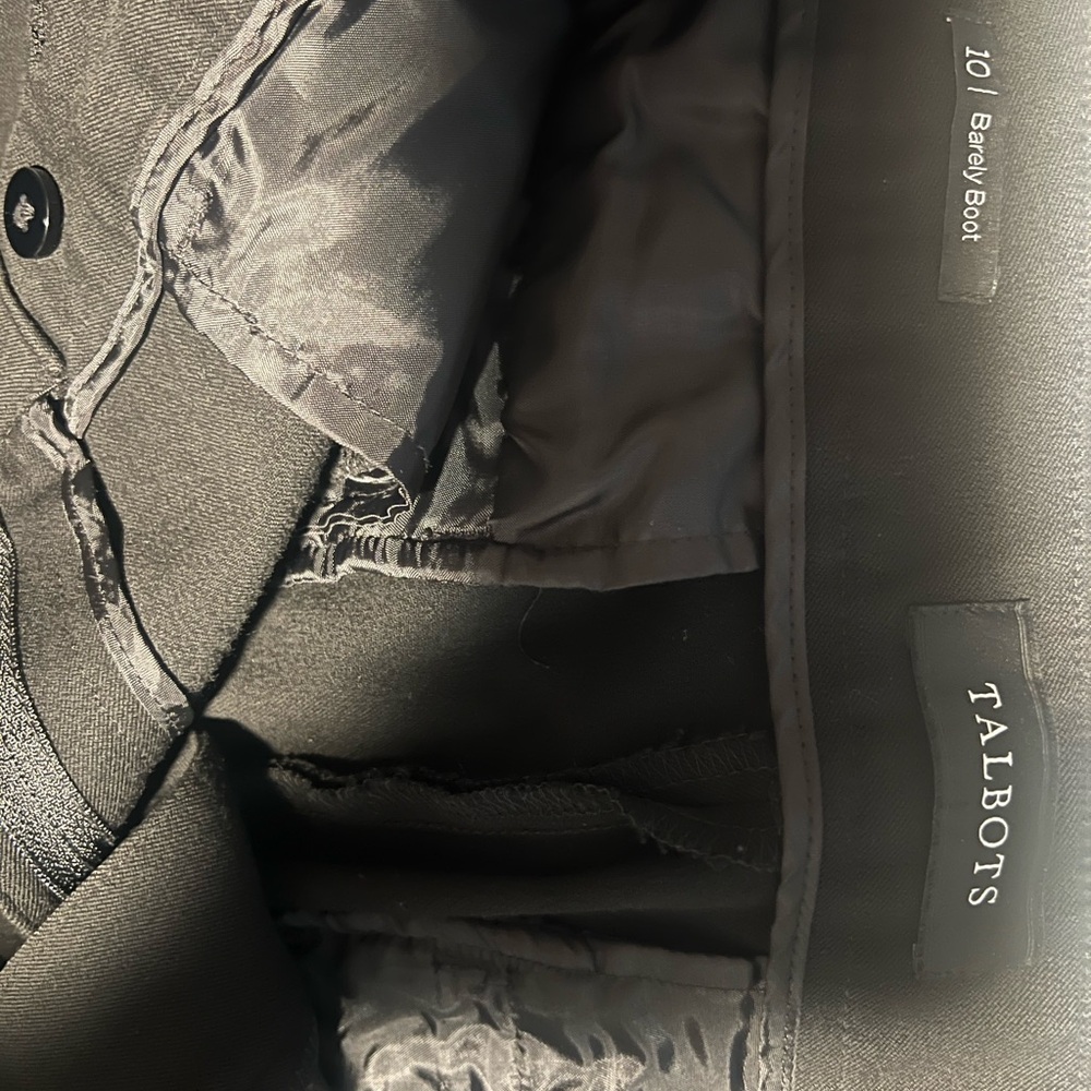 Talbots barely boot pants - Picture 3 of 4